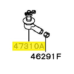 Mitsubishi Lancer Evo 4-6 Outer Tie Rod (MB912519)