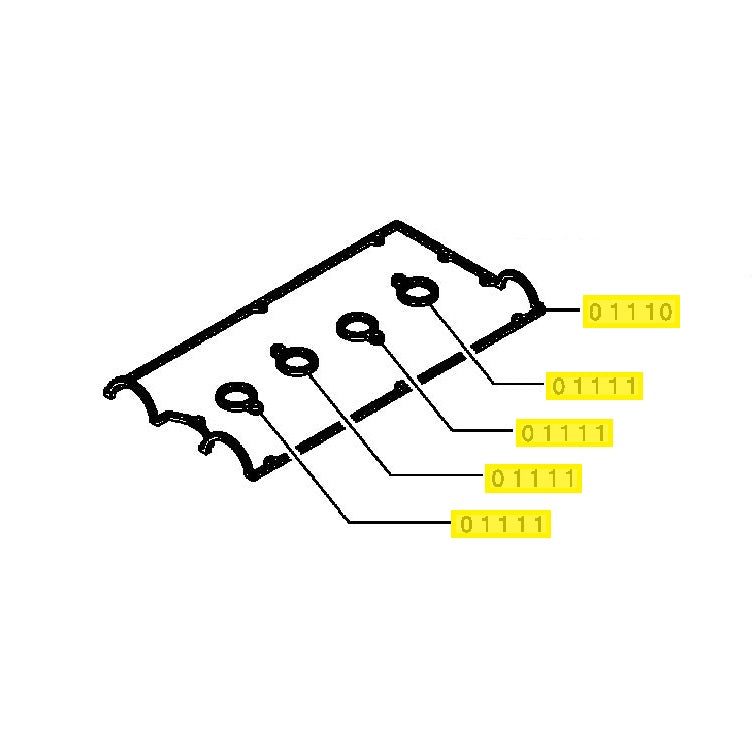 Mitsubishi Lancer Evo 4-8 Rocker Cover Gasket Kit